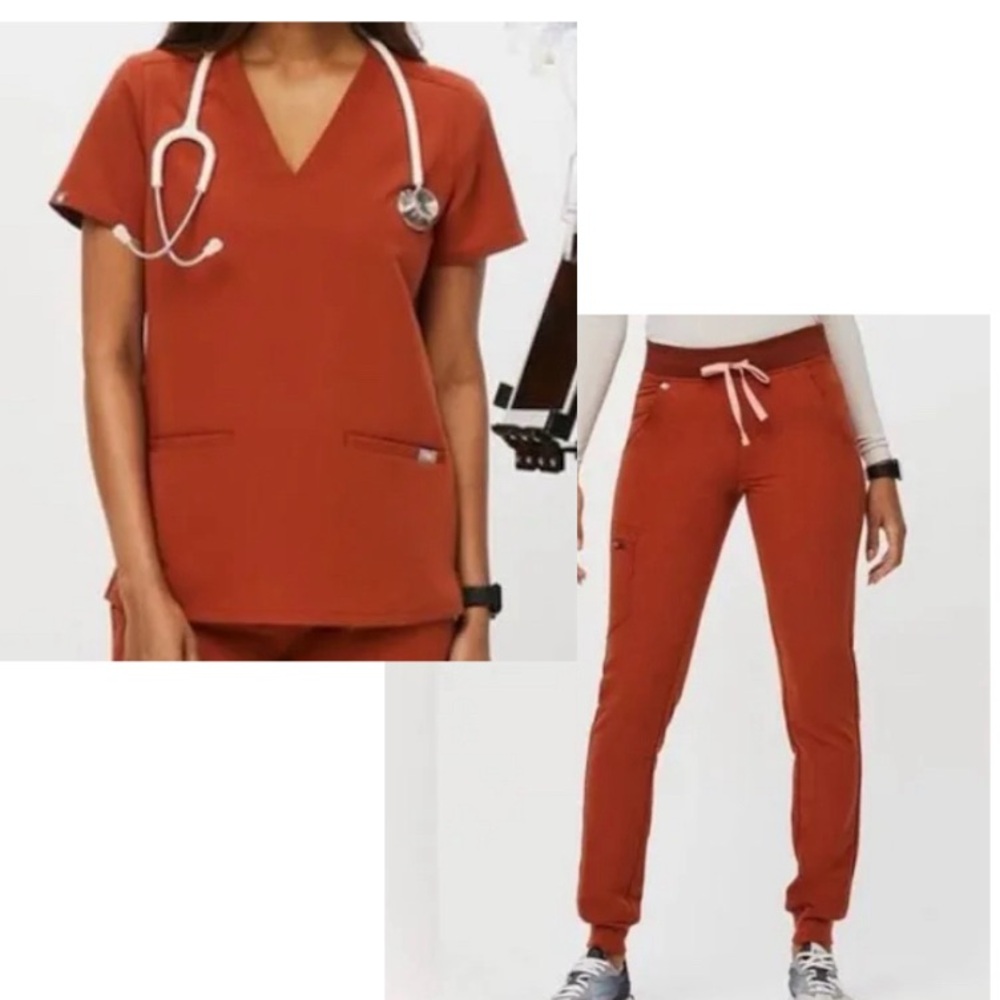 FIGS Auburn Set Scrubs